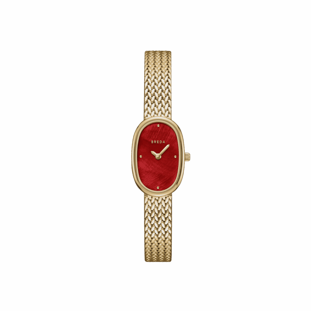 BREDA Jane Tethered Mesh Strap Watch, 18mm x 7mm | Nordstrom