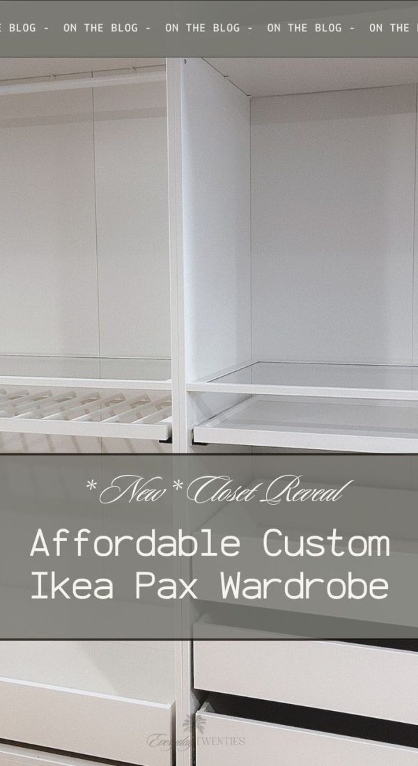 Affordable & Custom Ikea Pax Closet 📌